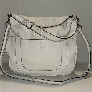 Marc Jacobs Empire City Leather Hobo bag white